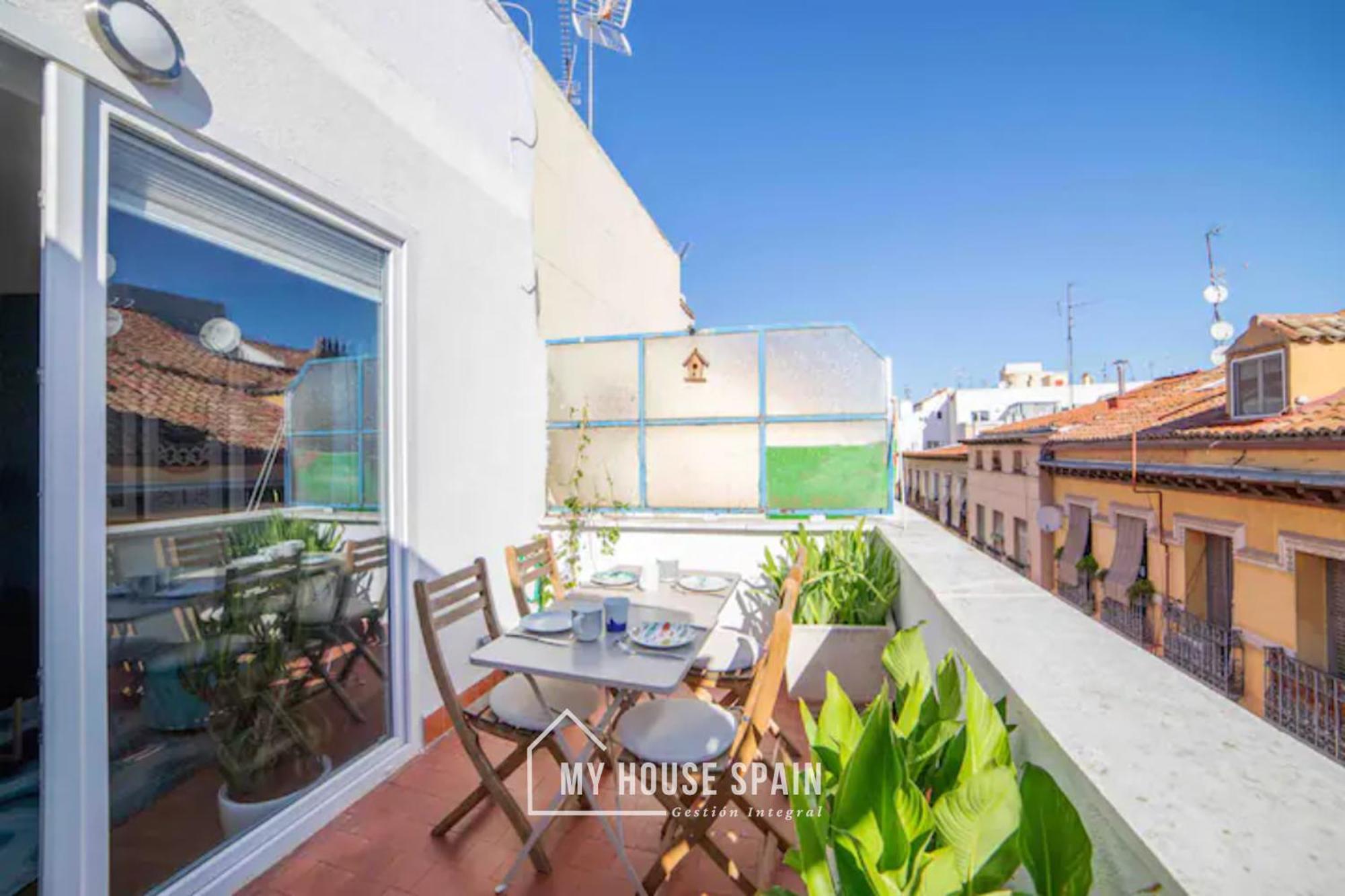 Myhousespain - Modern Penthouse Close To Gran Via - Big Terrace Appartamento Madrid